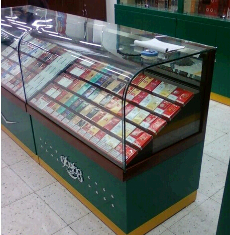 烟柜 烟酒柜台 烟酒展柜 提供设计制作各种款式烟酒展示柜 烟柜